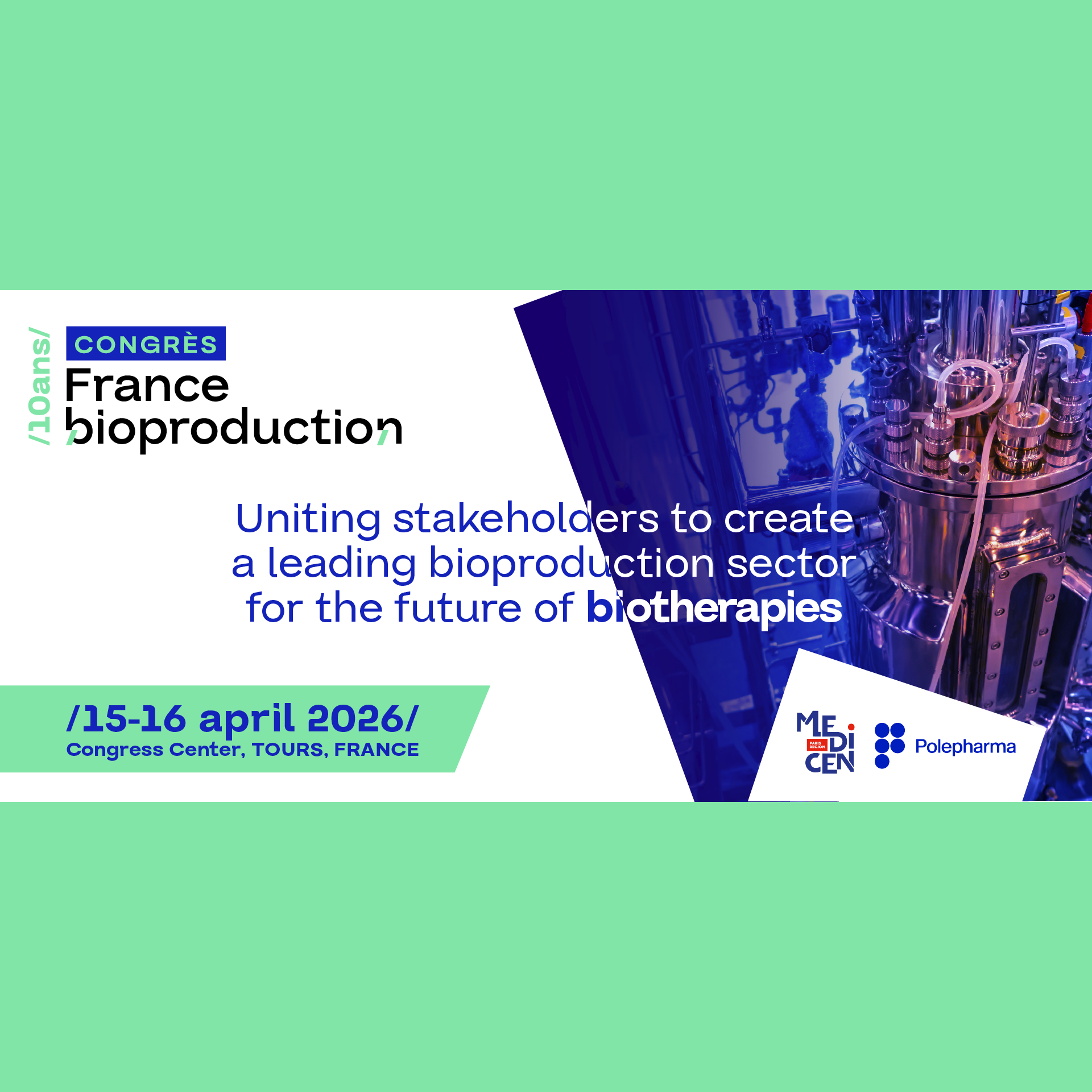 France Bioproduction Congress 2026